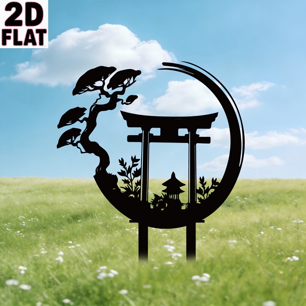 Bonsai Garden Wall - CIFBUY Arte de Parede em Metal,