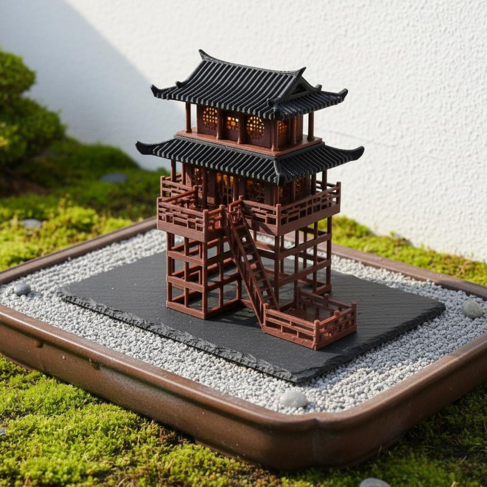 Mini Pagode de Plástico para M - Bonsai Gardener avaliação e preço